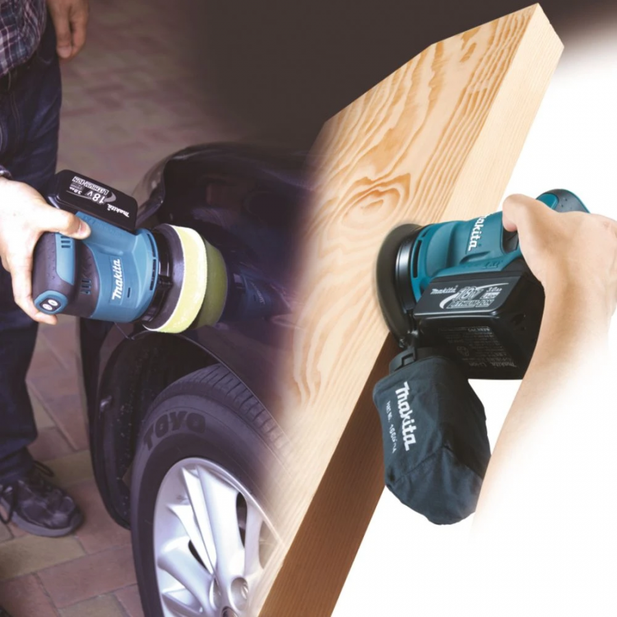 Шлифовальная машина эксцентриковая аккумуляторная Makita DBO180Z