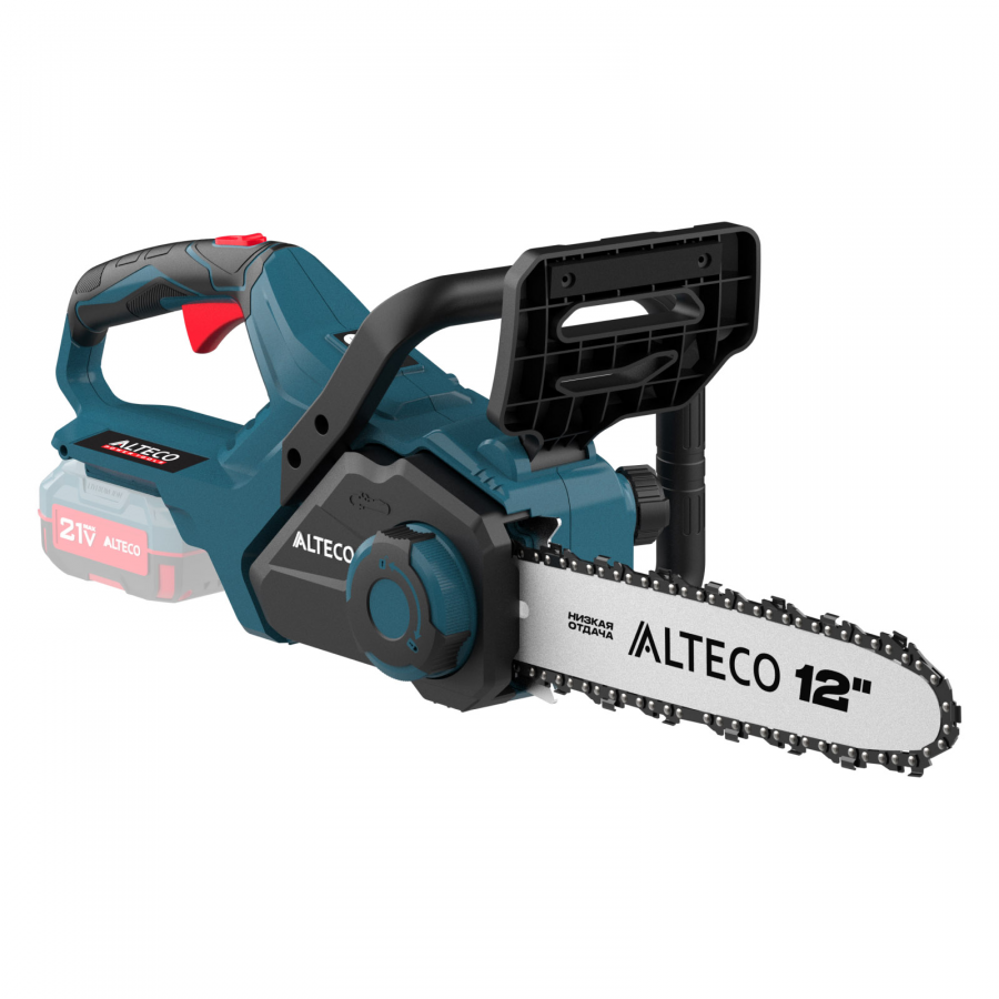 Аккумуляторная бесщеточная цепная пила ALTECO CCS 21-30 BL Solo 78140